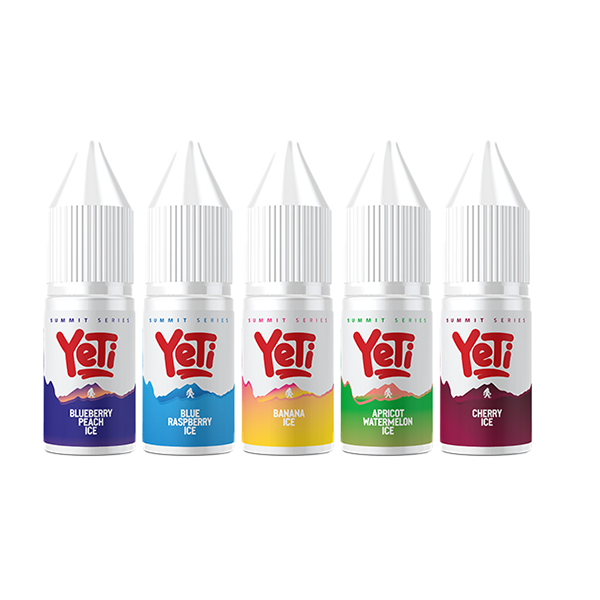10mg Yeti Summit Series 10ml Nic Salts (50VG/50PG) - Flavour: Pineapple Ice