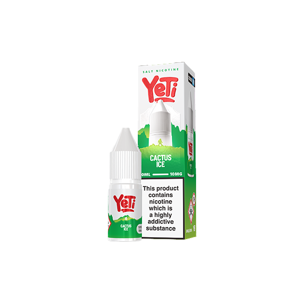10mg Yeti Summit Series 10ml Nic Salts (50VG/50PG) - Flavour: Cola Ice