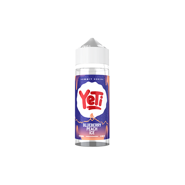 0mg Yeti Summit Series 100ml Shortfill (70VG/30PG) - Flavour: Sour Grape Ice