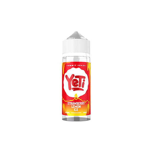 0mg Yeti Summit Series 100ml Shortfill (70VG/30PG) - Flavour: Sour Raspberry Watermelon Ice