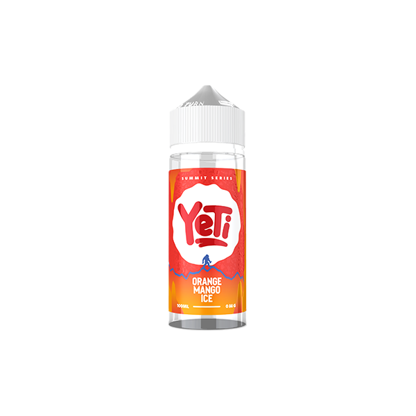 0mg Yeti Summit Series 100ml Shortfill (70VG/30PG) - Flavour: Apricot Watermelon Ice