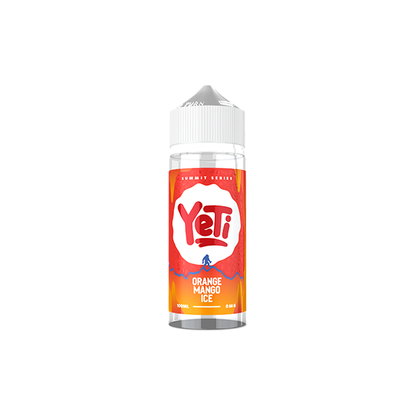 0mg Yeti Summit Series 100ml Shortfill (70VG/30PG) - Flavour: Strawberry Cherry Raspberry Ice