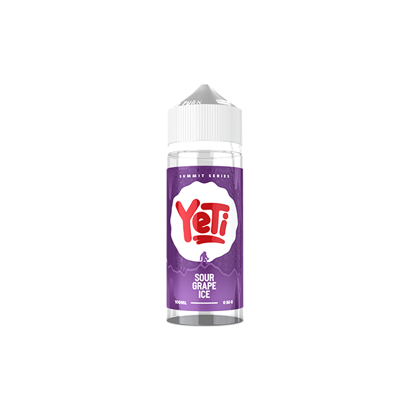 0mg Yeti Summit Series 100ml Shortfill (70VG/30PG) - Flavour: Pineapple Ice