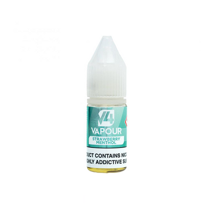 6mg V4 Vapour Freebase E-Liquid 10ml (50VG/50PG) - Flavour: Strawberry