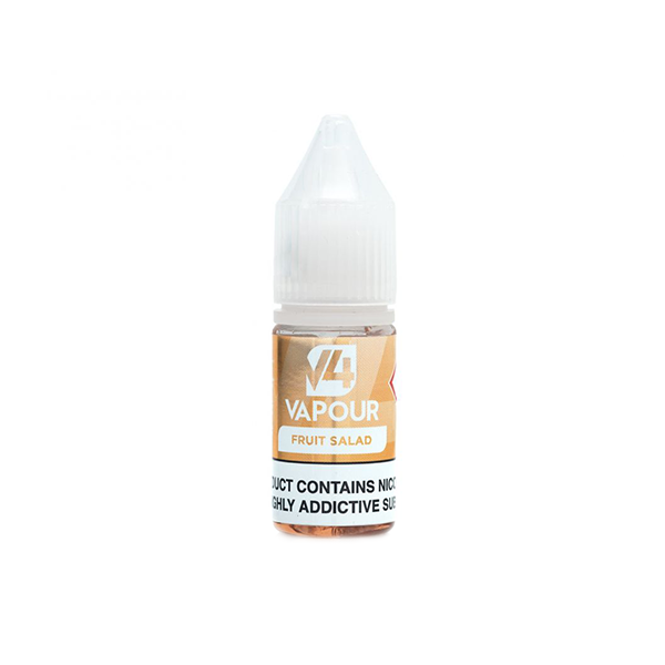 6mg V4 Vapour Freebase E-Liquid 10ml (50VG/50PG) - Flavour: Fruit Salad