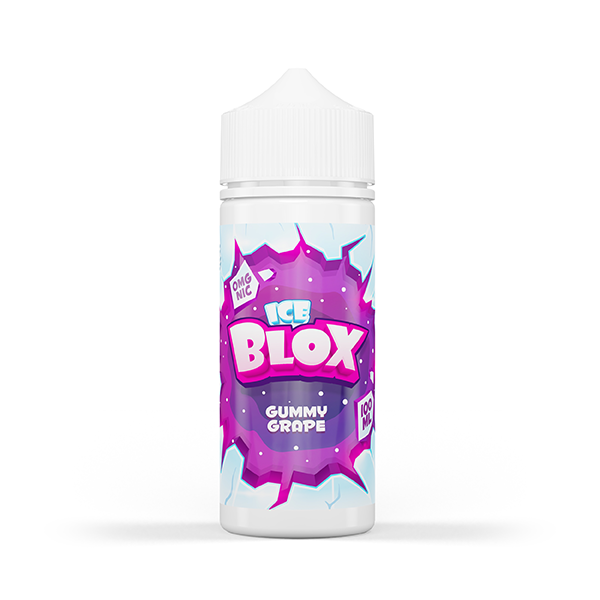 Ice Blox 100ml Shortfill 0mg (70VG / 30PG) - Flavour: Blueberry lemon