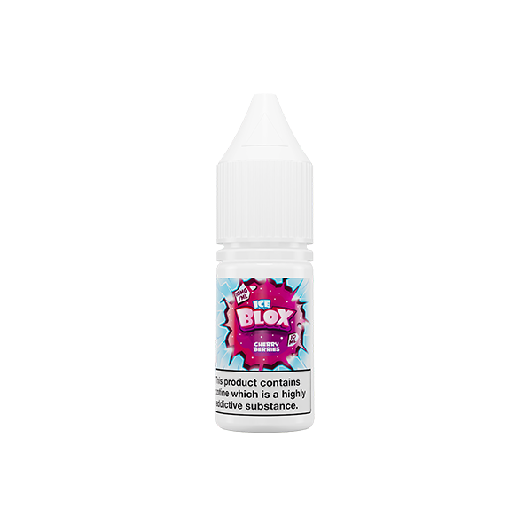 10mg Ice Blox 10ml Nic Salt (50VG / 50PG) - Flavour: Gummy Grape