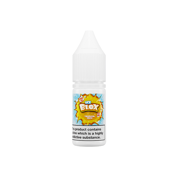 10mg Ice Blox 10ml Nic Salt (50VG / 50PG) - Flavour: Guava Peach