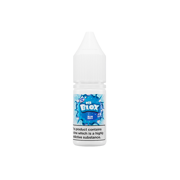 10mg Ice Blox 10ml Nic Salt (50VG / 50PG) - Flavour: Strawberry Banana