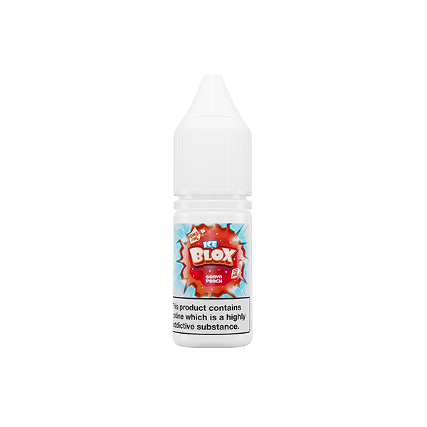 10mg Ice Blox 10ml Nic Salt (50VG / 50PG) - Flavour: Gummy Grape