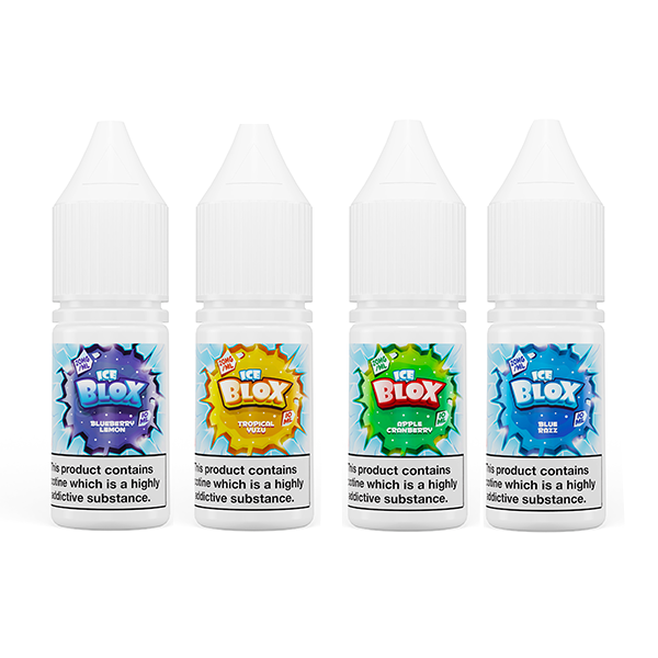 20mg Ice Blox 10ml Nic Salt (50VG / 50PG) - Flavour: Tropical Yuzu