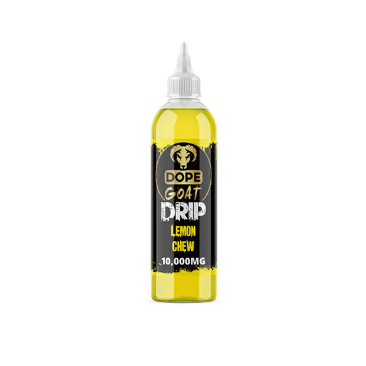 Dope Goat Drip 10,000mg CBD Vaping Liquid 250ml (70PG/30VG) - Flavour: Blue Raspberry