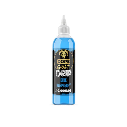 Dope Goat Drip 10,000mg CBD Vaping Liquid 250ml (70PG/30VG) - Flavour: Jelly Snakes