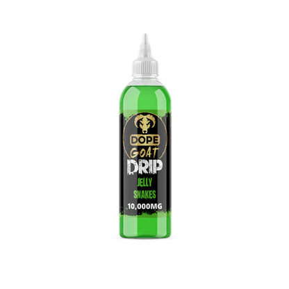 Dope Goat Drip 10,000mg CBD Vaping Liquid 250ml (70PG/30VG) - Flavour: Blue Raspberry