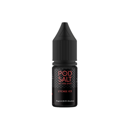 5mg Pod Salt Core 10ml Nic Salt (50VG/50PG) - Flavour: Ice Menthol
