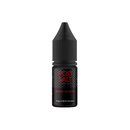 5mg Pod Salt Core 10ml Nic Salt (50VG/50PG) - Flavour: Blue Raspberry