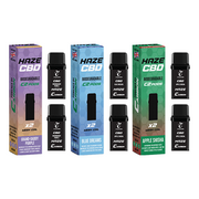 500mg Haze CBD C2 Pods - 800 puffs - Flavour: Apple Shisha