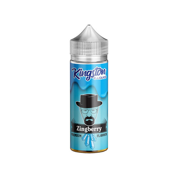 Kingston 120ml Shortfill 0mg (70VG/30PG) - Flavour: Black A