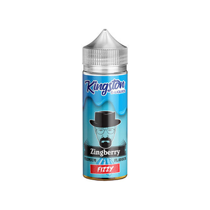 Kingston 120ml Shortfill 0mg (70VG/30PG) - Flavour: Strawberry Kiwi Zingberry