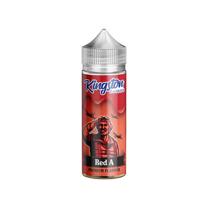 Kingston 120ml Shortfill 0mg (70VG/30PG) - Flavour: Strawberry Kiwi Zingberry