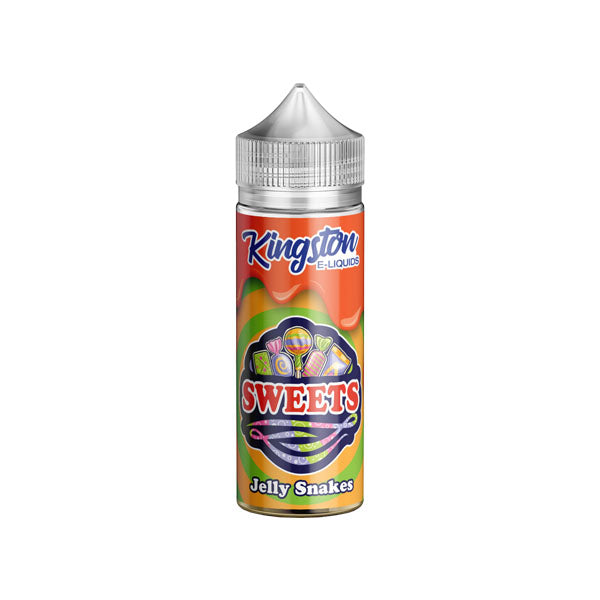 Kingston Sweets 120ml Shortfill 0mg (70VG/30PG) - Flavour: Fizzy Cola Bottles
