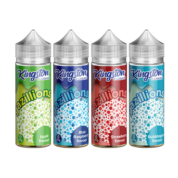 Kingston Gazillions 120ml Shortfill 0mg (70VG/30PG) - Flavour: Strawberry