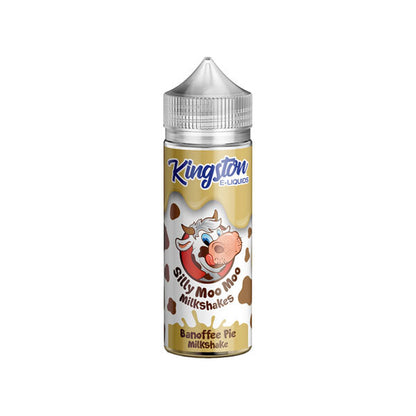 Kingston Silly Moo Moo Milkshakes 120ml Shortfill 0mg (70VG/30PG) - Flavour: Mint Chocolate