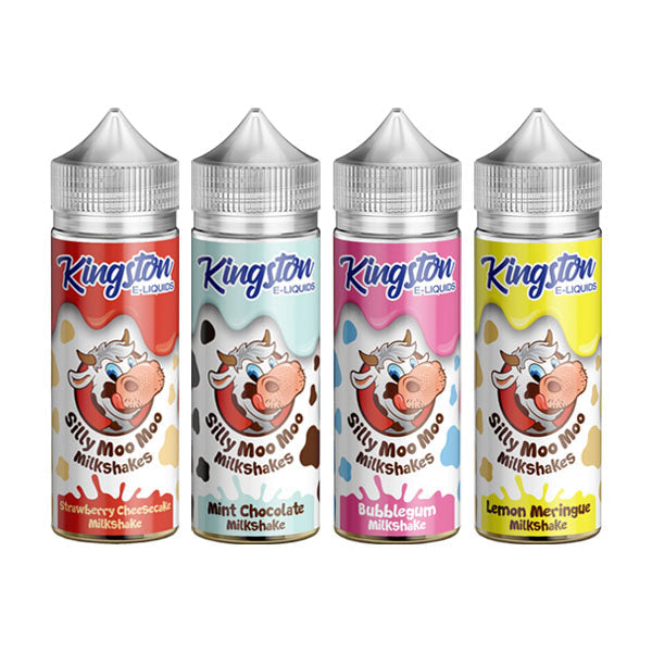 Kingston Silly Moo Moo Milkshakes 120ml Shortfill 0mg (70VG/30PG) - Flavour: Mint Chocolate