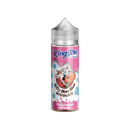 Kingston Silly Moo Moo Milkshakes 120ml Shortfill 0mg (70VG/30PG) - Flavour: Strawberry Cheesecake
