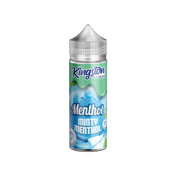Kingston Menthol 120ml Shortfill 0mg (70VG/30PG) - Flavour: Minty Menthol