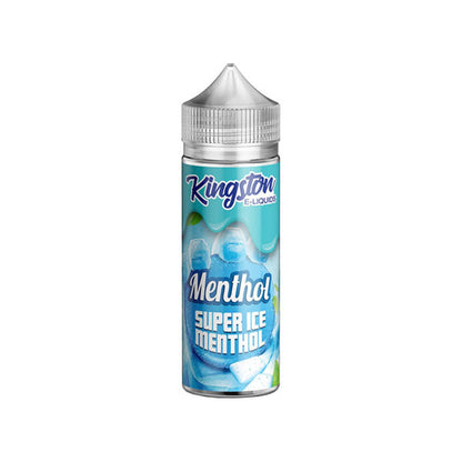 Kingston Menthol 120ml Shortfill 0mg (70VG/30PG) - Flavour: Blackcurrant Blue Raspberry Menthol