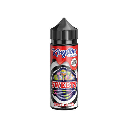 Kingston Sweets 120ml Shortfill 0mg (50VG/50PG) - Flavour: Fruit Pastels