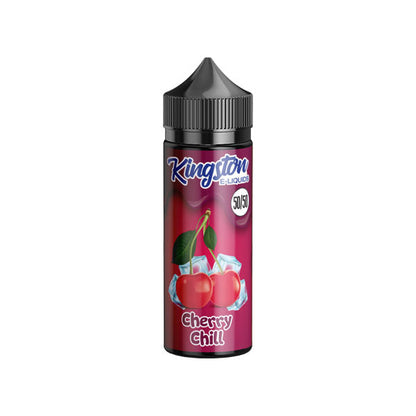 Kingston 120ml Shortfill 0mg (50VG/50PG) - Flavour: Blackcurrant Chill