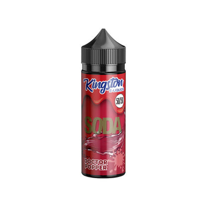 Kingston Soda 120ml Shortfill 0mg (50VG/50PG) - Flavour: Grape Fizz