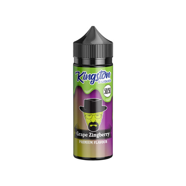 Kingston 120ml Shortfill 0mg (50VG/50PG) - Flavour: Pinkerton