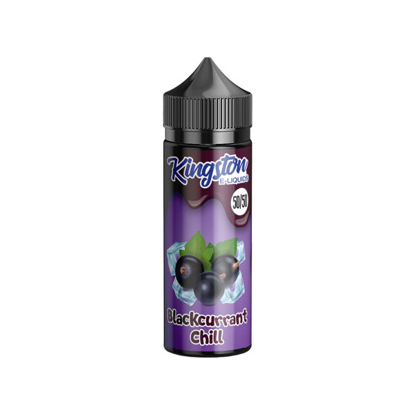 Kingston 120ml Shortfill 0mg (50VG/50PG) - Flavour: Grape Zingberry