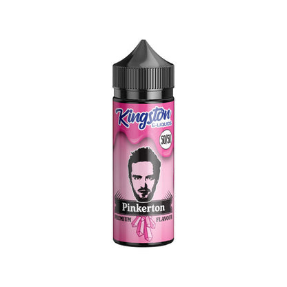 Kingston 120ml Shortfill 0mg (50VG/50PG) - Flavour: Strawberry Kiwi Zingberry
