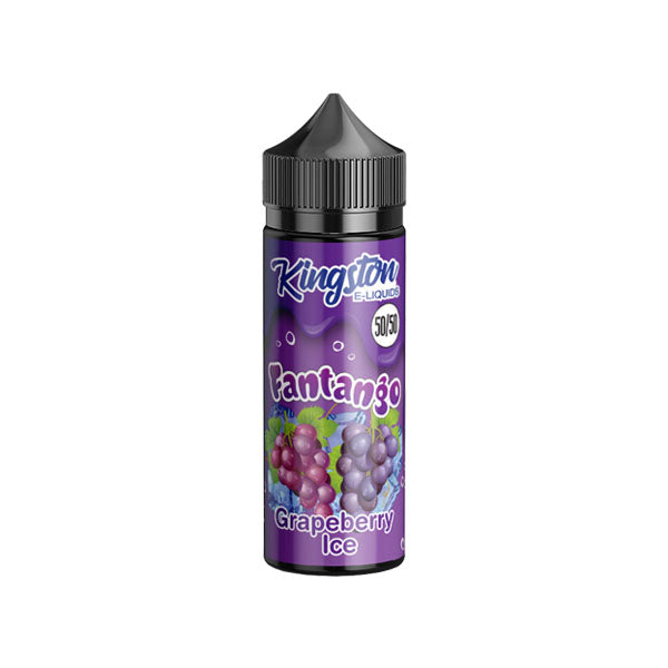 Kingston Fantango Ice 120ml Shortfill 0mg (50VG/50PG) - Flavour: Apple & Blackcurrant Ice