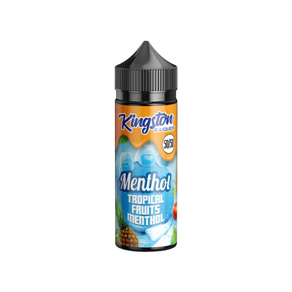 Kingston Menthol 120ml Shortfill 0mg (50VG/50PG) - Flavour: Blueberry Raspberry Menthol