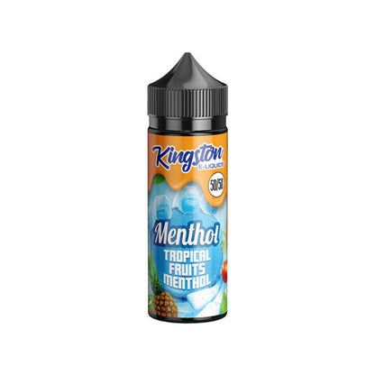 Kingston Menthol 120ml Shortfill 0mg (50VG/50PG) - Flavour: Blueberry Raspberry Menthol