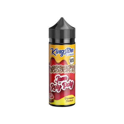 Kingston Desserts 120ml Shortfill 0mg (50VG/50PG) - Flavour: Custard Glazed Donut