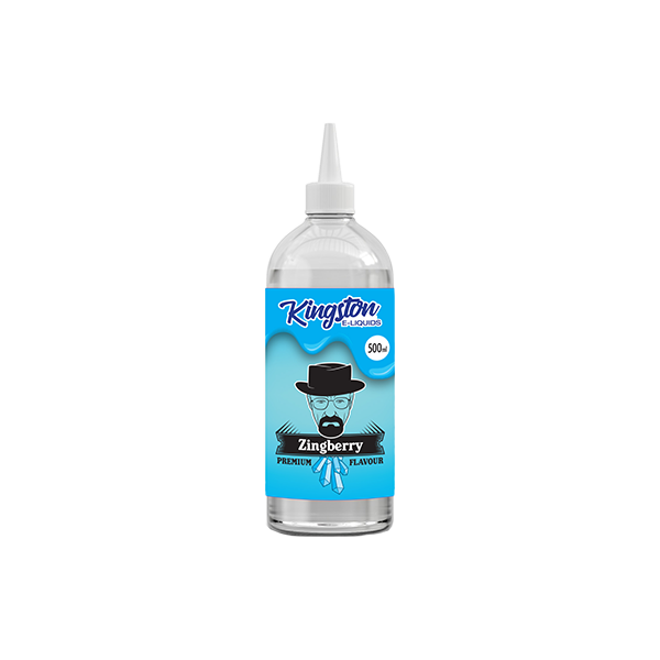 Kingston 500ml Shortfill 0mg (70VG/30PG) - Flavour: Black Cherry Raspberry