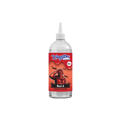 Kingston 500ml Shortfill 0mg (70VG/30PG) - Flavour: Raspberry Pineapple
