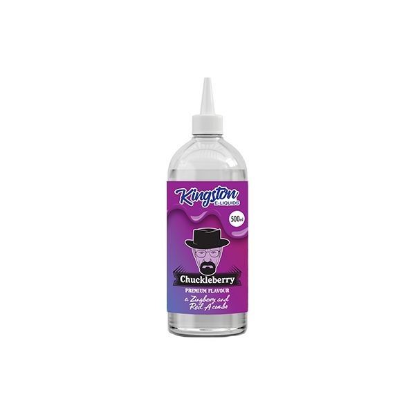 Kingston 500ml Shortfill 0mg (70VG/30PG) - Flavour: Bubblegum Gazillions
