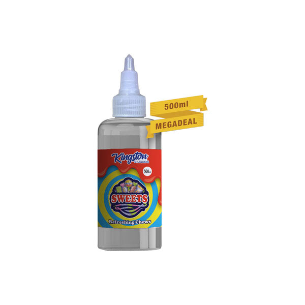 Kingston 500ml Shortfill 0mg (70VG/30PG) - Flavour: Raspberry Pineapple