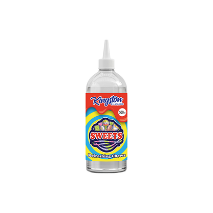 Kingston 500ml Shortfill 0mg (70VG/30PG) - Flavour: Tropical Fruits Menthol