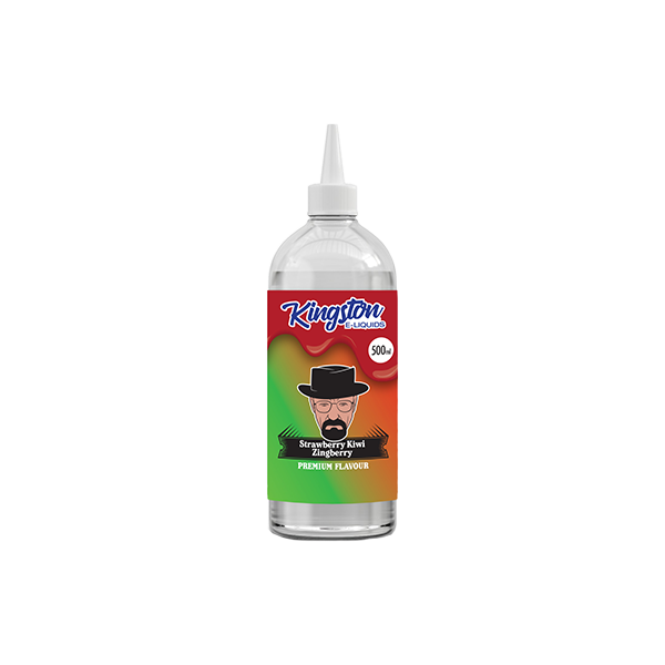 Kingston 500ml Shortfill 0mg (70VG/30PG) - Flavour: Grape Zingberry