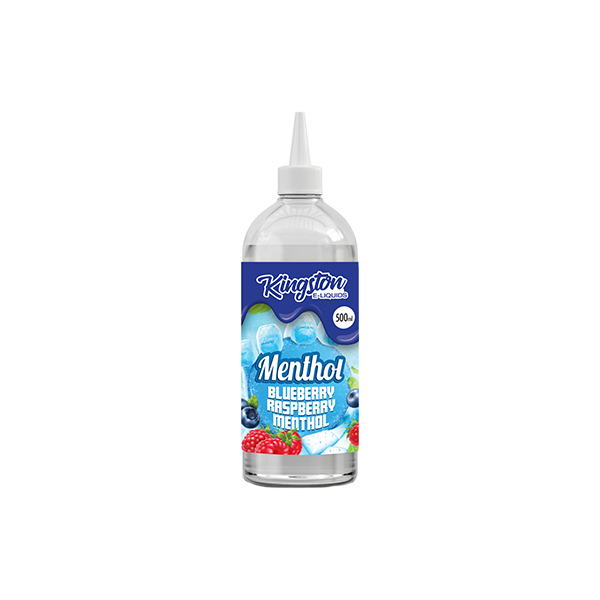 Kingston 500ml Shortfill 0mg (70VG/30PG) - Flavour: Tropical Fruits & Berries Menthol