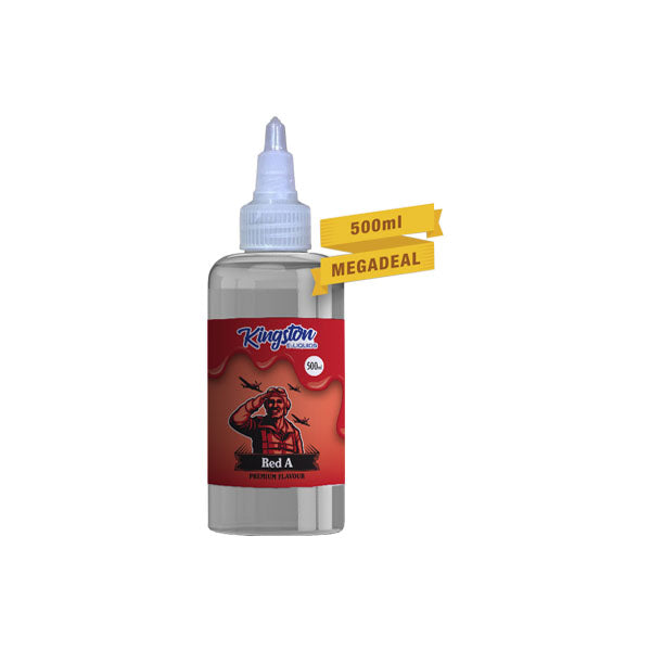 Kingston 500ml Shortfill 0mg (70VG/30PG) - Flavour: Raspberry Pineapple