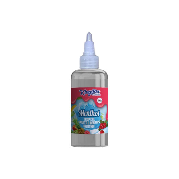 Kingston 500ml Shortfill 0mg (70VG/30PG) - Flavour: Black Cherry Raspberry